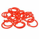 20pcs Diameter Scrapbook Book Ring - Red