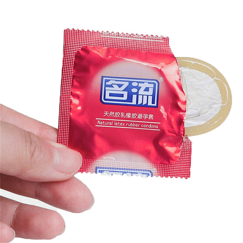 10pc Adults Condoms Latex Contraception Smooth Lubricated Condom~J Nw