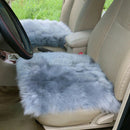 Black Faux Sheepskin Car Seat Home Cushion Fur Pad Cover Warm Mat
