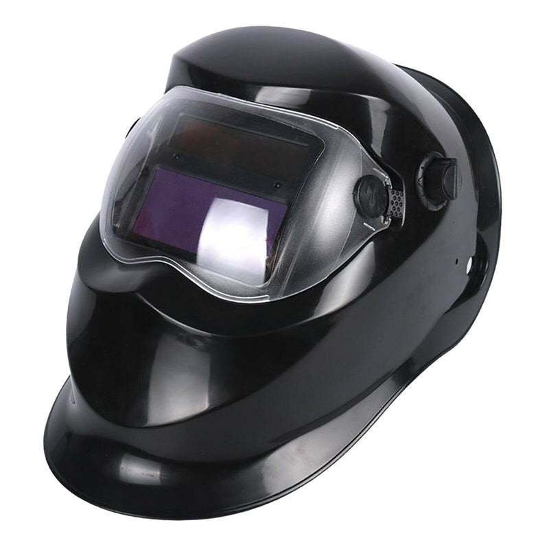 Solar Power Auto Darkening Welding Helmet Shade Range 9-13 with Grinding Feature
