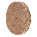 11yd 15mm Width Natural Burlap Lace Ribbon for Crafts Straw Hat Sewing Weaving