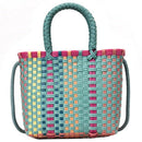 Fashion Summer Beach Bag Color Straw Bag Lady Travel Mobile Handbag Girl Ha