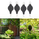 4x Plant Hanging Hooks Retractable Plant Pulley