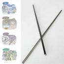 Useful Chopsticks Metal Korean Chinese Stainless Steel Chop Sticks NEW