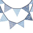 12 Flags 3.2m Nordic Style Printed Cotton Bunting Pennant Wedding Decor