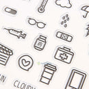 Silicone Clear Rubber Stamps Seals Scrapbooking Photo Album Card Decor DIY Craft
