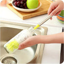 Home Kitchen Long Handle Dish Brush Bottle Cup Glass Cleaner Brush for Washing