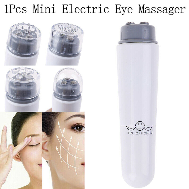 Mini Electric Eye Massager Facial Vibration Thin Device Face Lift Massage Pen 3C