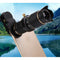 Universal Phone Camera Zoom Lens Kit Clip on Optical Telescope Black 15X