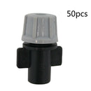 50 x Plastic Mist Misting Nozzle Sprinkler for Plant Flower Cooling System