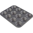 Set of 2 non-stick carbon steel muffin cups I3X9