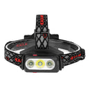 Waterproof LED Headlamp Head Light 8 Modes For Camping Hiking Bike Riding