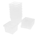 20x Transparent Box Insect Reptile Transport Breeding Live Food Feeding Box