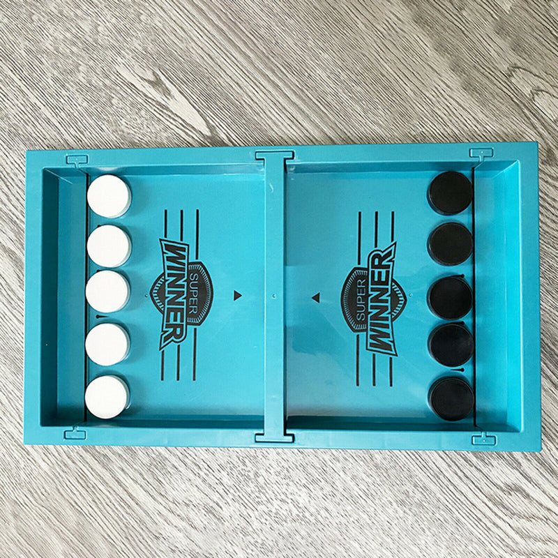 Fast Sling Puck Game Paced Sling Puck Winner Board Toys Family Parents Child Kid