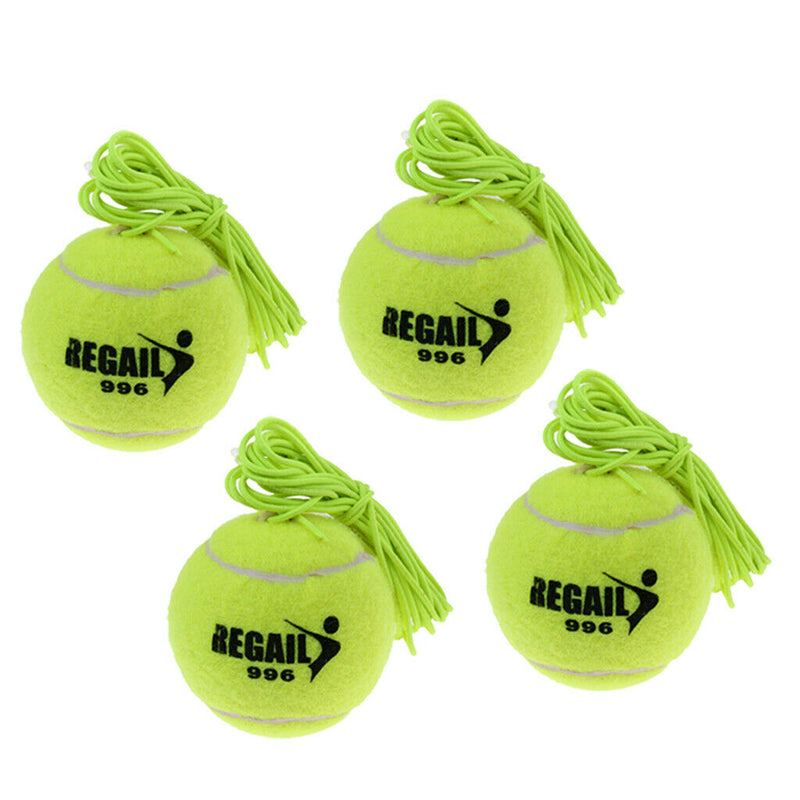 4pcs Home Tennis Training Ball Single Self-practice Ball on