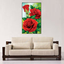 Red Rose Diamond Painting Cross Stitch DIY Rhinestone Home Decor Craft Gift