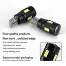 2X T10 194 W5W 6 SMD LED Car Can Bus Error Free Wedge Light Bulb White 6000K