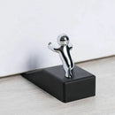 Zinc Alloy Little and Man with Non-slip Rubber Bases Door Stop Safe Anti-co