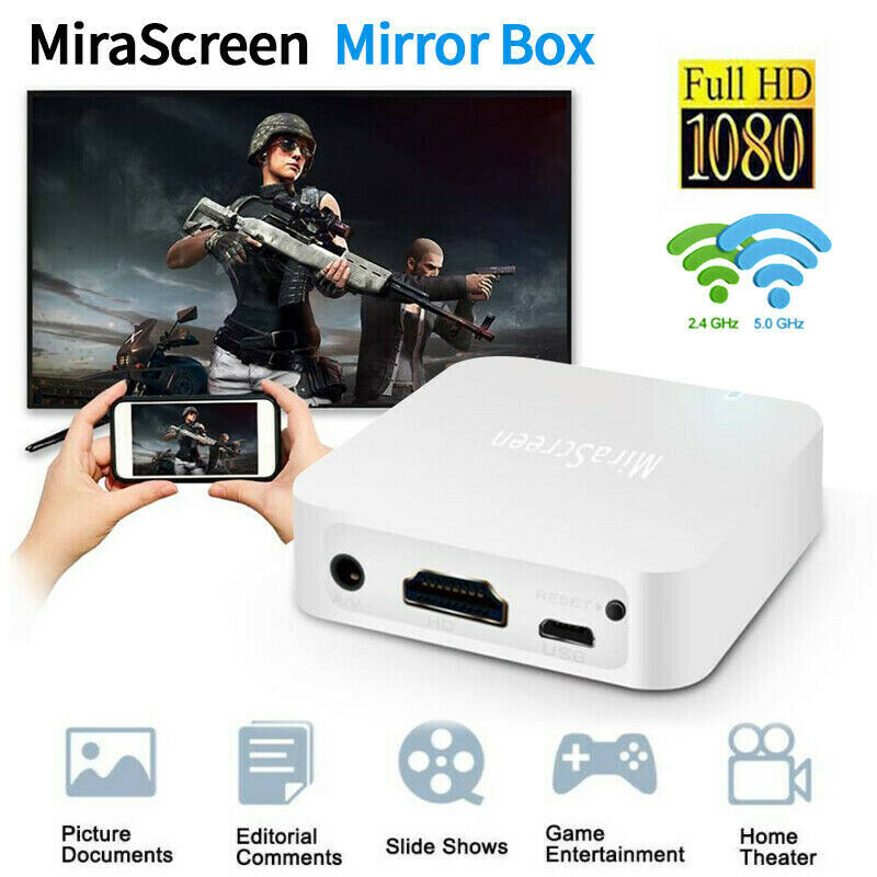 MiraScreen X7 Car Multimedia Display Device Dongle WiFi 1080P Mirror Box A Nw