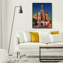 Painting By Numbers Kit DIY Castle Building Canvas Oil Art Picture Craft
