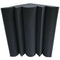 4 pcs Corner Bass Trap Acoustic Panel Studio Sound Absorption Foam 12*12*24
