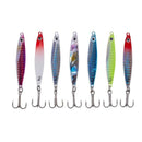7pcs Jigs Fishing Lures Sea Metal Crankbaits Fish Tackle 6.5cm 17g