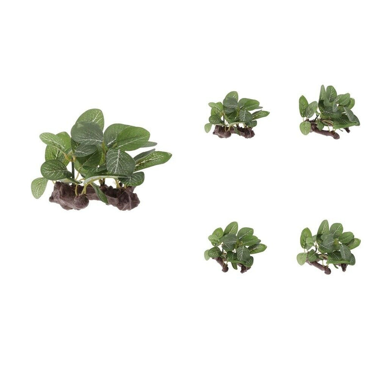 4PCS 9 X 6 X 8cm Aquarium Decor Fish Tank Decoration Ornament Artificial Plastic