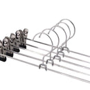 Clothes Clip Anti-slip Hangers Chrome Coat Trouser Clamp Skirt Towel Hanger New