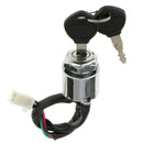 4-Wire Ignition Switch Lock w/ Key for ATV Scooter Dirt Bike Go Kart Quad