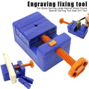 Creative Carving Stamp Fixing Tools DIY Walnut Stamp Tool Carving Portable B9H0