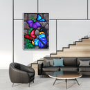 Diamond Painting Butterfly Stone Gate Full Round Drill Wall Picture 30x40cm