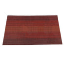 Placemats Set of 4 Crossweave Woven Vinyl Placemat for Kitchen Table Heat R O5U4