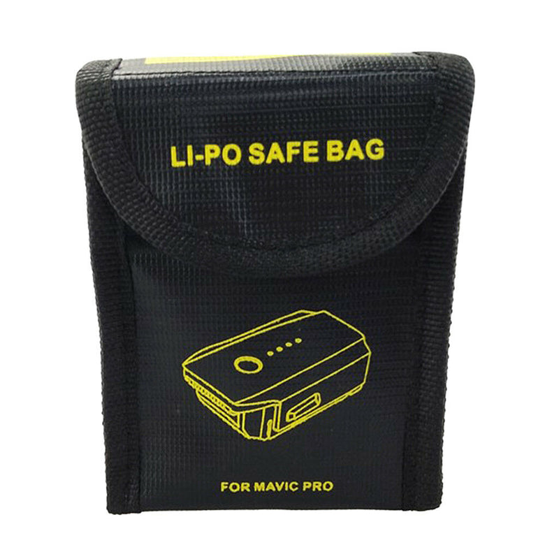 1x Black Li-po Safe Bag Protection Case for Mavic Pro Drone Battery Storage