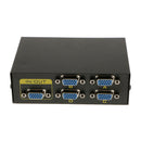 4 in 1 out VGA SVGA XGA Monitor Sharing Switcher Box for LCD PC TV Monitor
