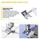 Sewing Machine Feet,3Pcs Rolled Hem Pressure Foot Set (1/2 Inch,3/4 Inch,1