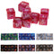10pcs 6 Sided Dice D6 Polyhedral Dice for Dungeons and Dragons Table Games Blue