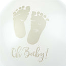 10X Footprint Latex Balloons Baby Shower Decor oh baby balloon birthday decor M!