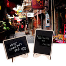 1pc Mini Blackboard Chalkboard With Stand Place Card Wordpad Rectangle Angled LJ