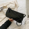 Women Totes Bags Alligator PU Elegant Shopping Shoulder Handbag (Black)
