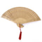 Foldable Sandalwood Handheld Fan Summer Outdoor Decoration Party Accs Favors