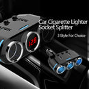Car Socket Splitter Plug LED ZSB Charger Adapter Practical convenient  new OZ