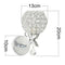 LED Wall Lamp E27 Glass Lampshade Entryway Living Room Wall Sconces Lighting
