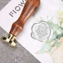 100pcs Retro Octagon Fire Painting Pills Sealing Wax Grain for Envelope (F) A