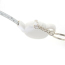 1PC Mini Portable Teapot Retractable Measuring Ruler Tape Key Chain 1m 39JBTEUS