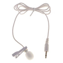 3.5mm Lavalier Lapel Microphone Condenser Microphone For Talking, Singing,