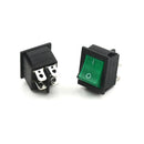 5X Green Lamp 4 Pin ON/OFF 2 Position DPST Rocker Switch 16A/250V KCD4-201 AH JR