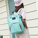 Women Mummy Maternity Travel Backpacks Baby Nursing Handbags (Light Blue) A