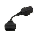 17 Pin to 16 Pin Cable OBDII OBD2 Cable Diagnostic Adapter Connector For Mazda