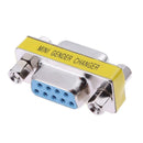 RS232 DB9 9-Pin Female to Female Serial Port Connector Adapter Converter
