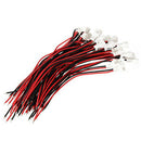 20pcs Micro JST PH 1.25 2 PIN MALE FEMALE PLUG CONNECTOR WITH WIRE CABLES